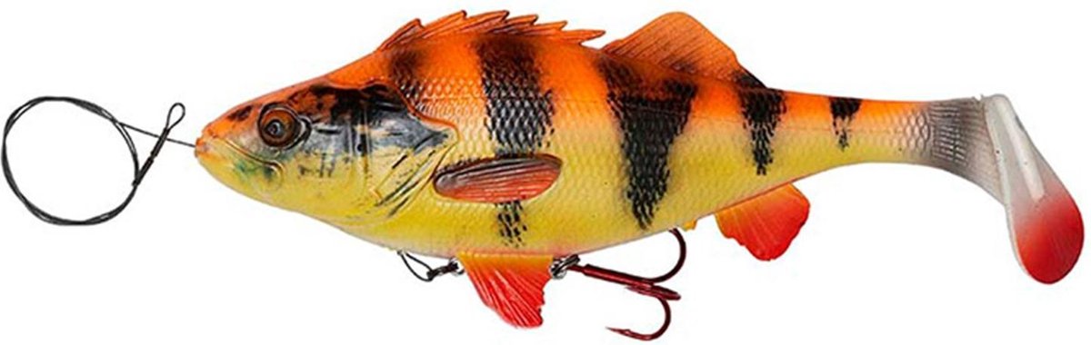 Savage Gear - 4D Perch Shad | Albino | 17.5cm | 75g - Geel