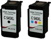 Huismerk Canon PG-545/CL-546 - Inktcartridge - Multipack - Zwart / Kleur