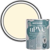 Rust-Oleum Crème Zijdeglans Verf voor PVC - Slagroom 750 ml