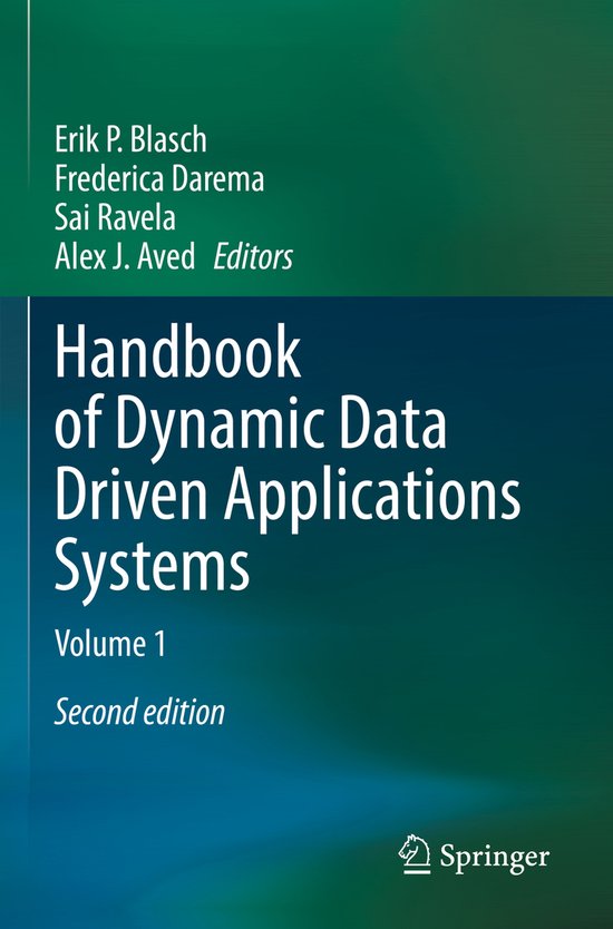 Handbook of Dynamic Data Driven Applications Systems - cover