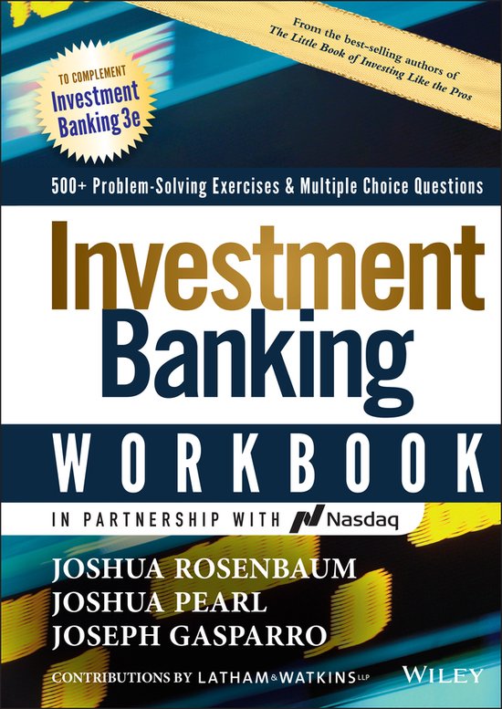 Wiley Finance- Investment Banking Workbook - cover