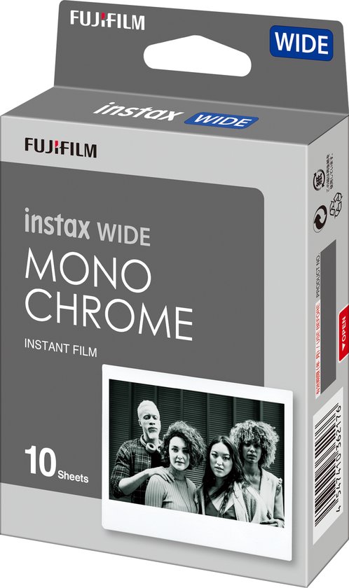 Fujifilm 16564101 pellicule polaroid 10 pièce(s) 108 x 86 mm | bol