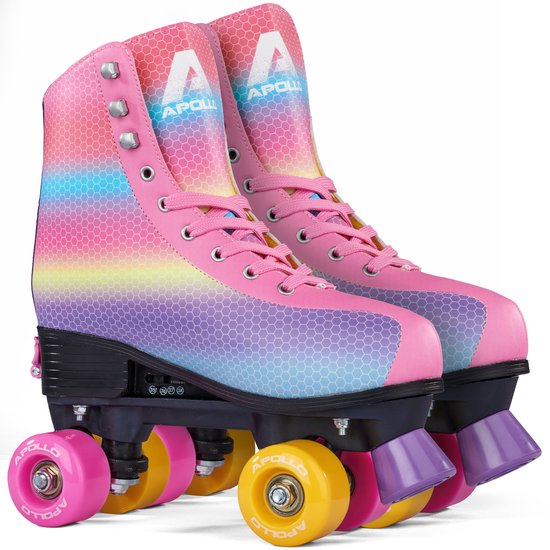 Apollo Retro Patins à roulettes Classic Roller - Disco