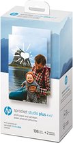 HP Sprocket - Cartouches 4x6 et Papier photo - 108 impressions