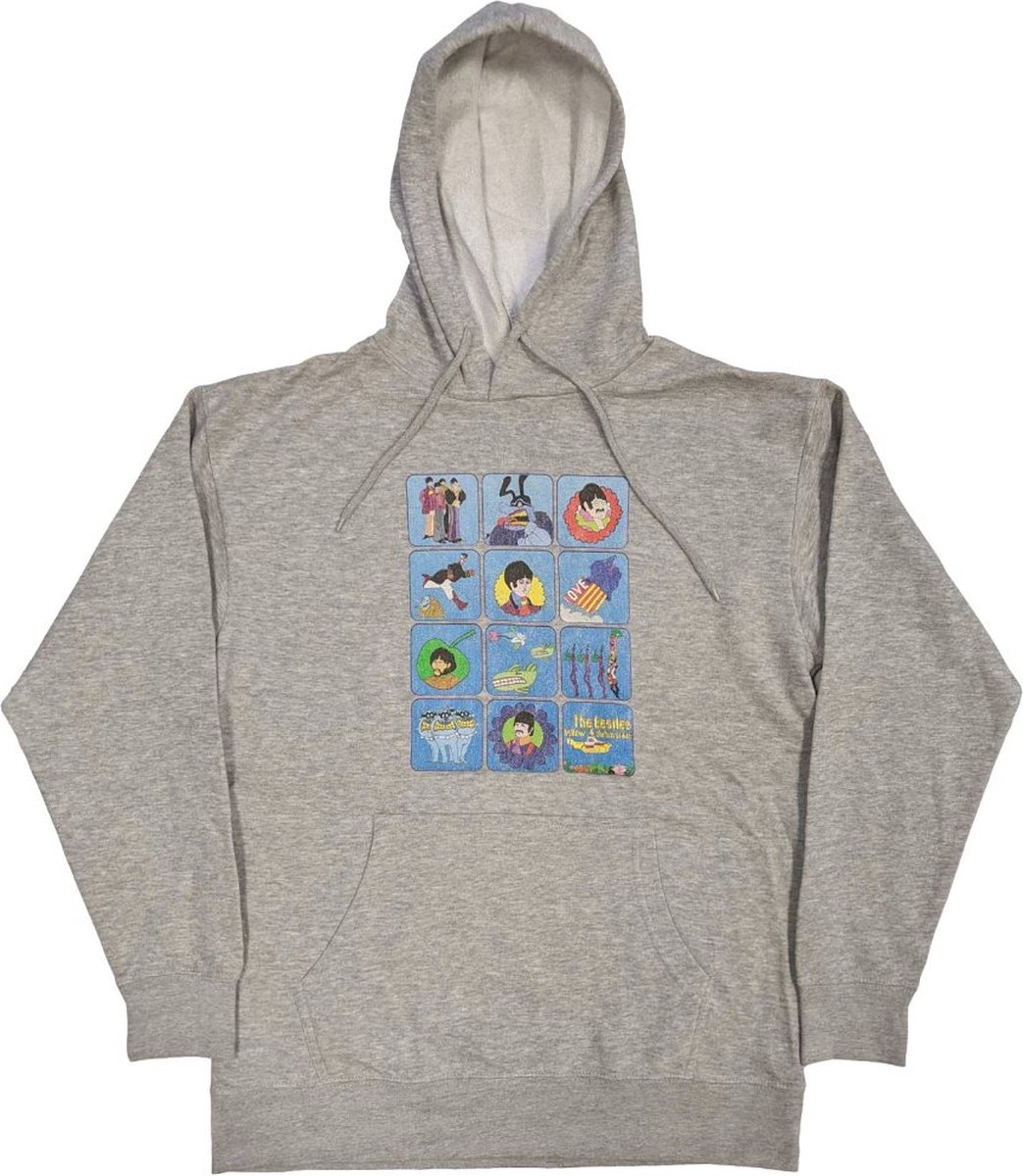 The Beatles - Sub Montage Hoodie/trui - XL - Grijs