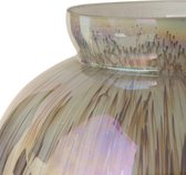 PTMD Xela Windlicht - 23,5 x 23,5 x 24 cm - Glas - Grijs