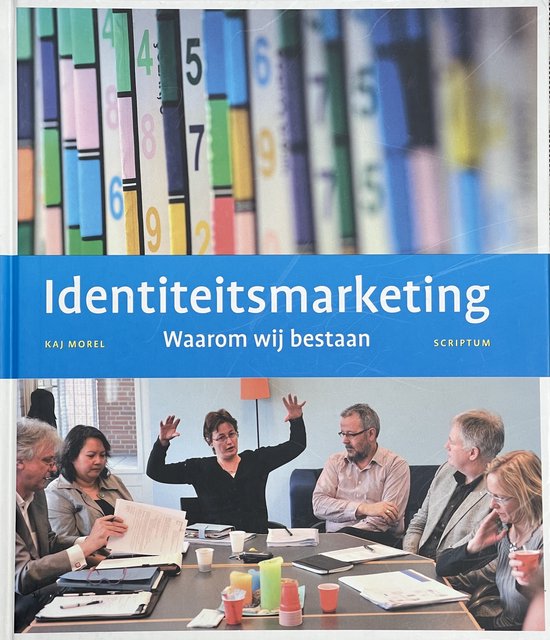 Cover van het boek 'Identiteitsmarketing' van Kaj Morel
