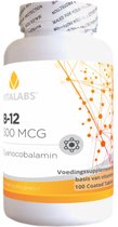 VitaTabs Vitamine B-12 - 1000 mcg - 100 zuigtabletten - Voedingssupplementen