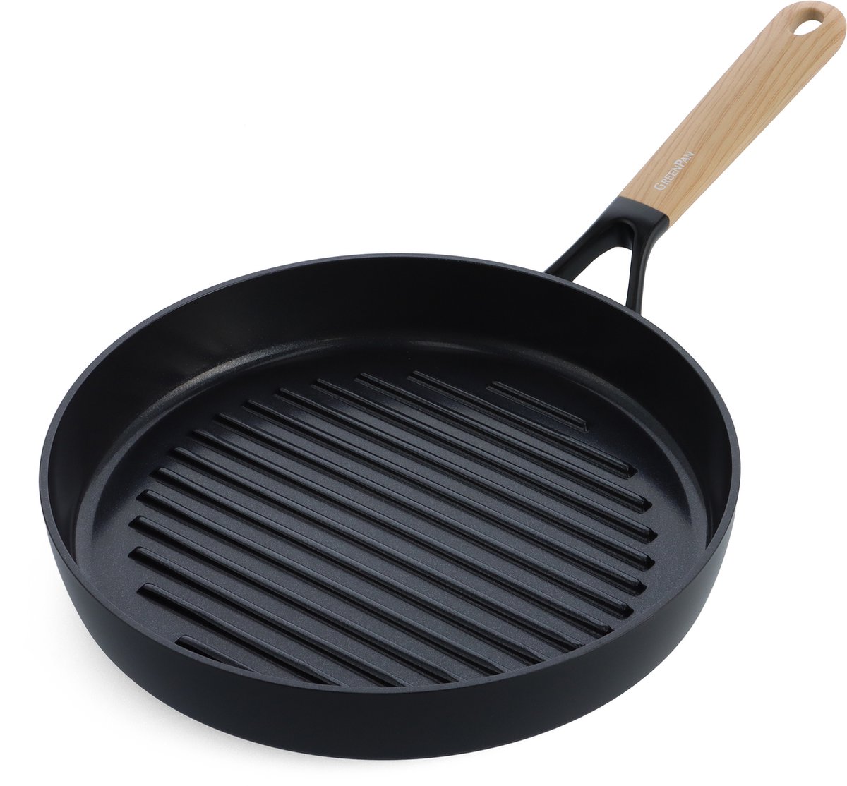Greenpan Eco-Smartshape Grillpan Light Wood 28cm