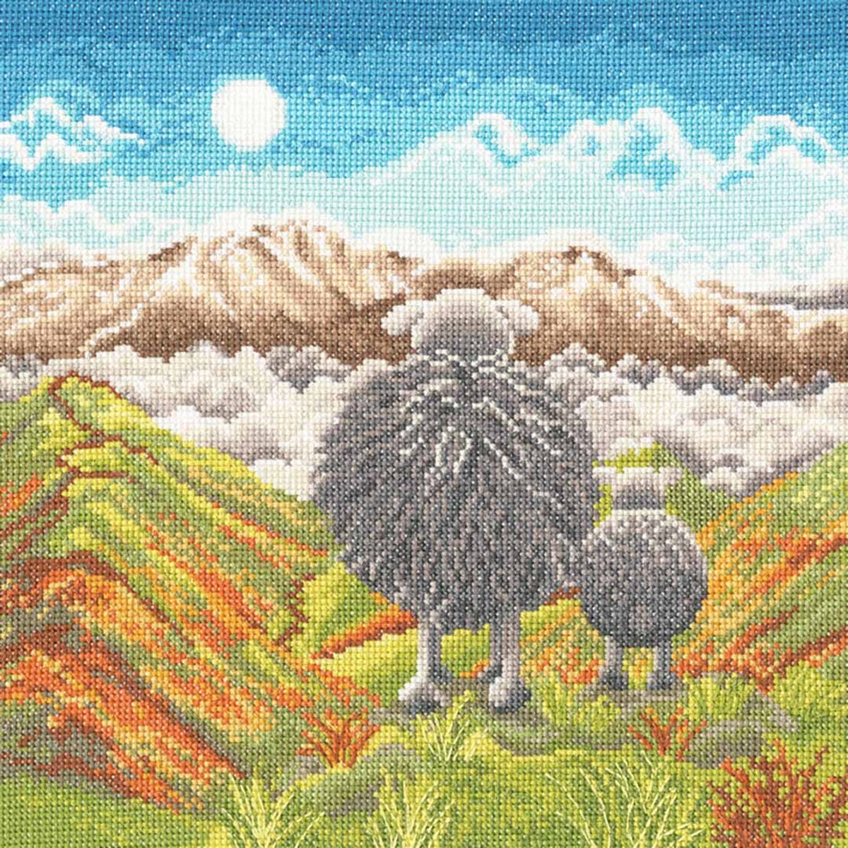 Bothy Threads Lucy Pittaway On Top Of The World borduurpakket XLP4