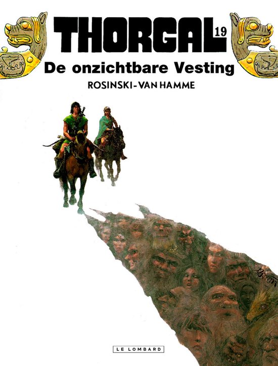 Cover van het boek 'Thorgal / 19. De Onzichtbare Vesting' van  Rosinski