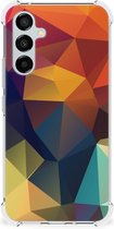Fabriquez une coque Samsung Galaxy A54 Coque pour téléphone portable avec bord transparent Polygon Color