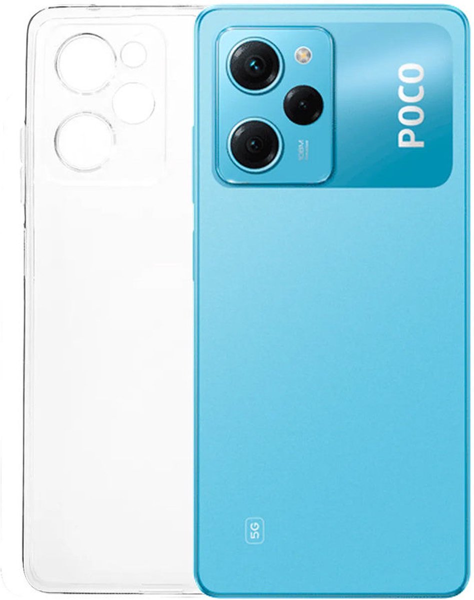 Xiaomi Redmi Note 12 Pro / Poco X5 Pro Hoesje Dun TPU Transparant