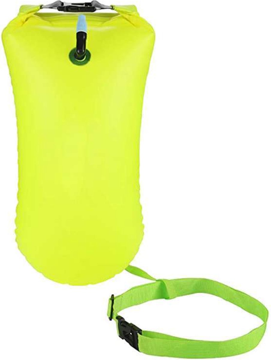 Doodadeals® Bouée De Natation Pour La Natation En Eau Libre 15 Litre Jaune Avec...