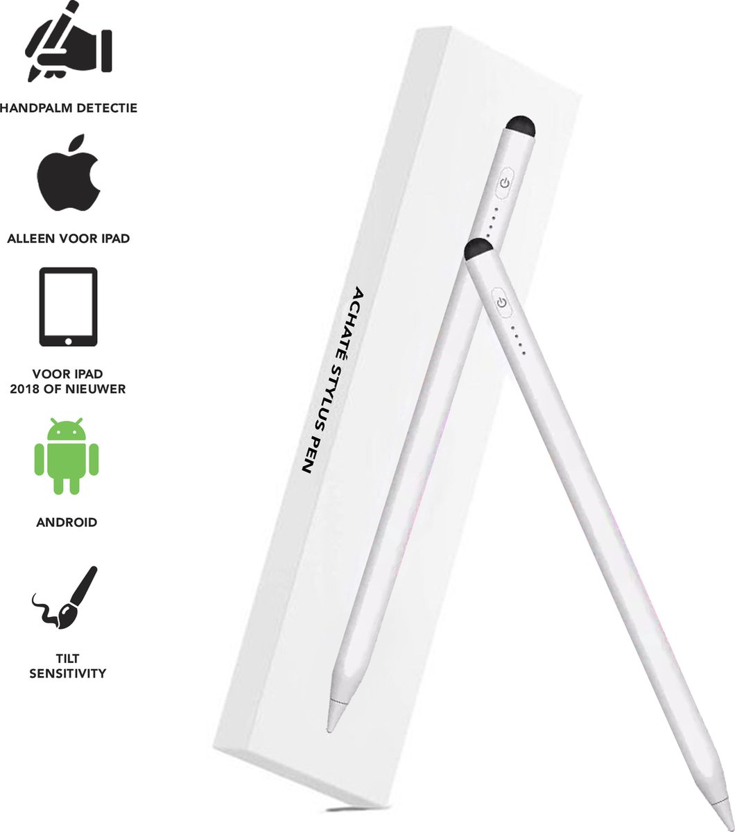 Achaté Stylus Pen Pro - Alternatief Apple Pencil en Universele Stylus - bol.com