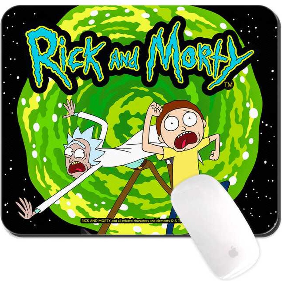 Muismat Rick and Morty 22x18cm