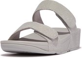 Fitflop Lulu Adjustable Shimmerlux Sandalen Zilver EU 36 Vrouw