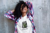 Shirt - Pickle me - Wurban Wear | Grappig shirt | Vegan | Unisex tshirt | Dieren | Dierenvriend | Vegan kookboek | Wit