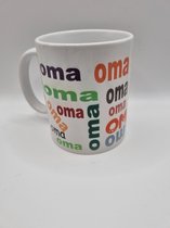 Mok voor Oma - koffie - thee - oma - grootmoeder - cadeautje