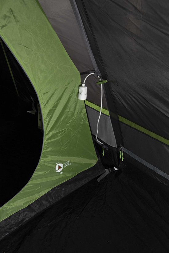 High Peak Tunneltent Brixen 4.0, 4 persoons, 1,9 m stahoogte, 4.000 mm waterdicht, verduisterde binnentent — afbeelding 5