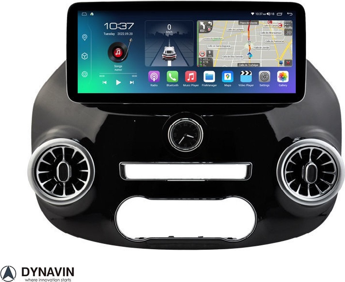 Dynavin Mercedes vito navigatie 20152020 carkit android 13 met apple