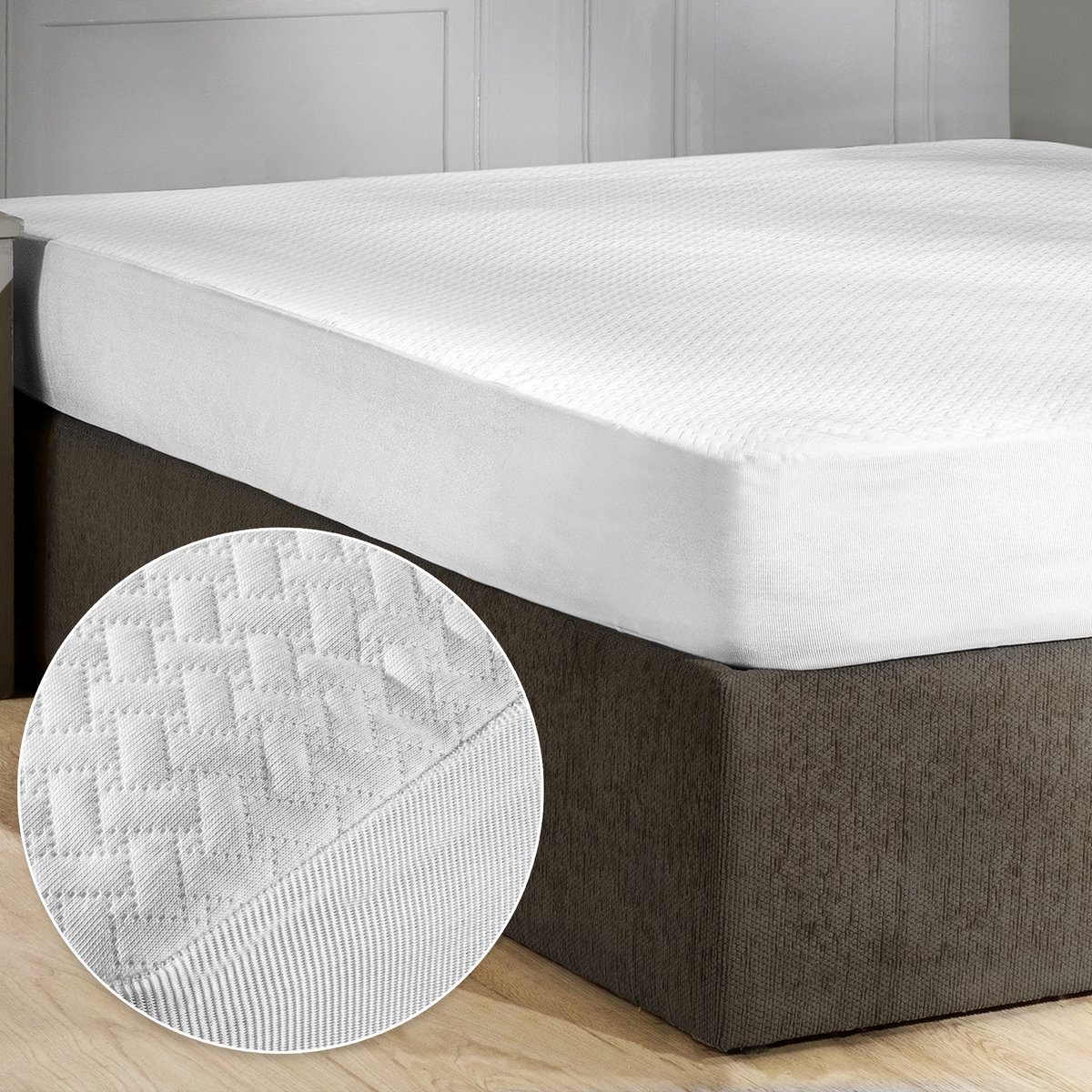 Protège matelas imperméable avec Élastiques : Une Protection Totale et  Confortable