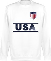 Verenigde Staten Team Sweater - Wit - S