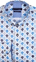 Giordano Korte mouw Overhemd - 316018 Licht blauw (Maat: L)