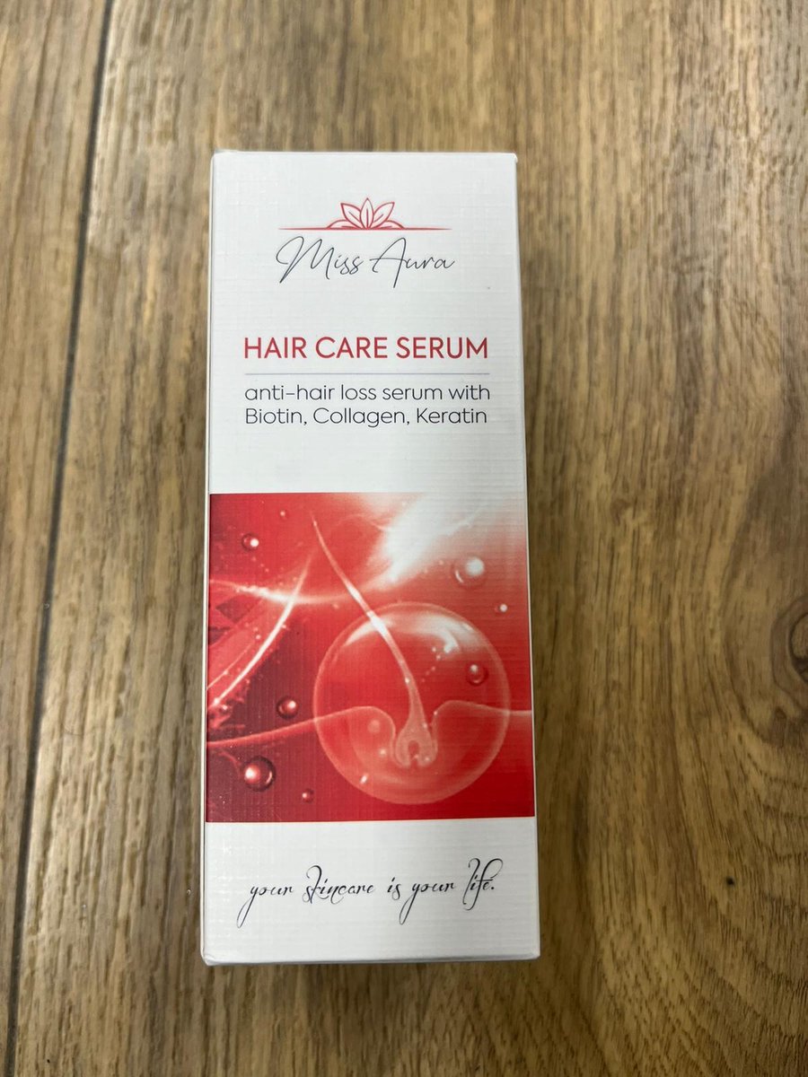 Miss Aura - Hair Care Serum 50ML - Anti-haaruitval met biotine - collageen - keratine