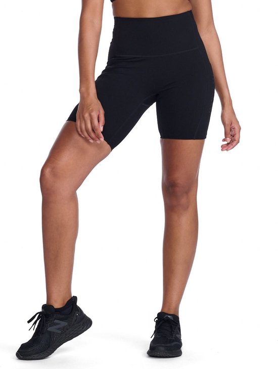 2XU Form Stash Hi-Rise Bike Shorts Compressie shorts Hi-Rise tailleband / lichte compressie / twee zijzakken
