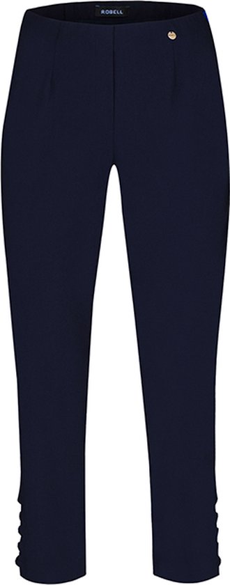 Robell Lena09 Dames Comfort Stretch 7/8 Pantalon - Marine - Maat36