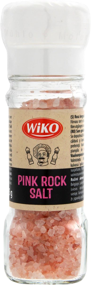 Goedkoopste Wiko - Kruidenmolen - Pink Rock Salt - 95 gr