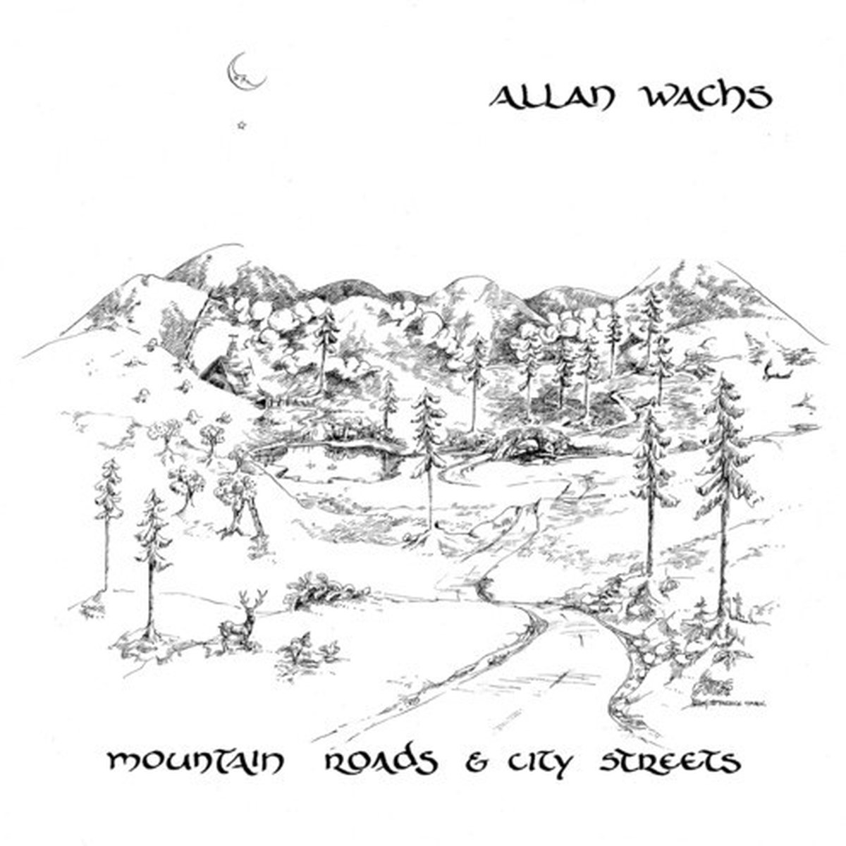 Allan Wachs - Mountain Roads & City Streets (LP) (Coloured Vinyl)