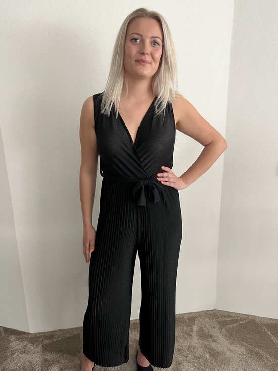 Dames elegante Jumpsuit zwart