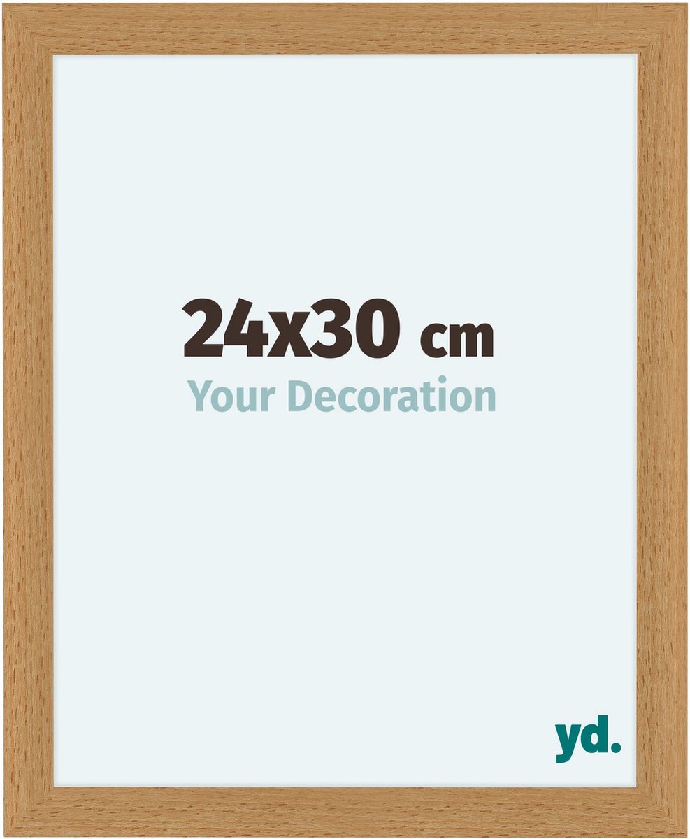 yd. Your Decoration - Fotolijst 24x30 cm - MDF - Beuken - Como