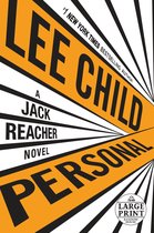 Boek "Personal" van Lee Child, een Jack Reacher Roman. Grote letter editie.