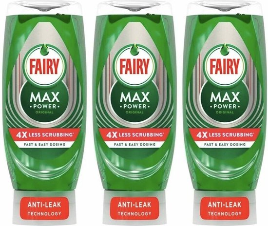Fairy liquide vaisselle main max power naturals