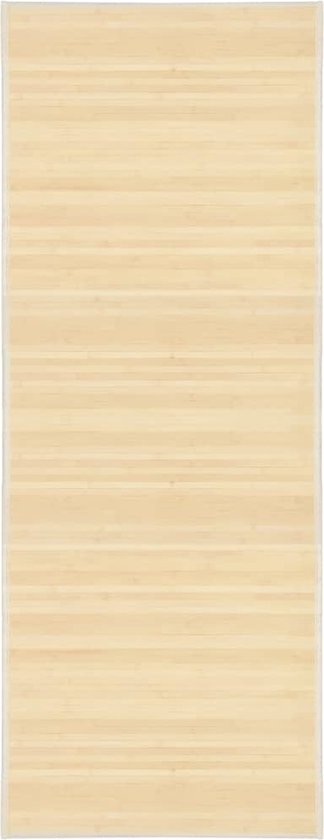 TAPIS BAMBOU 60x100 cm NATUREL