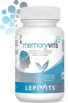 Memoryvits | 60 plantaardige capsules | Synergie van actieve ingrediënten op basis van fytonutriënten | Made in Belgium | LEPIVITS