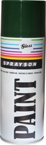 Sprayson Verf Spuitbus - Spuitlak - RAL6009 Hoogglans Groen - 400 ml