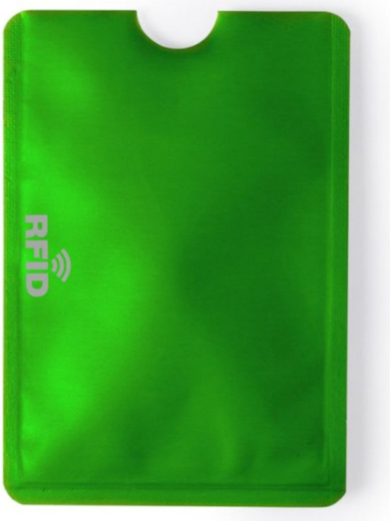 10-pack Bankpas | OV | ID-kaart Beschermer - RFID Blocker - Groen