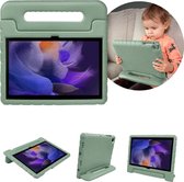 iMoshion Tablet Hoes Kinderen Geschikt voor Samsung Galaxy Tab A8 (2021/2022) - iMoshion Kidsproof Backcover met handvat - Olijfgroen /Olive Green