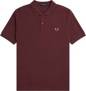 Fred Perry - Polo Bordeaux - Coupe Slim - Polo Homme Taille M | bol.com