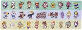 Animal Crossing - New Horizons Personages - Tapis de Souris - Bureau XXL 80x30cm