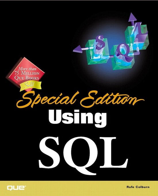 Special Edition Using SQL - cover