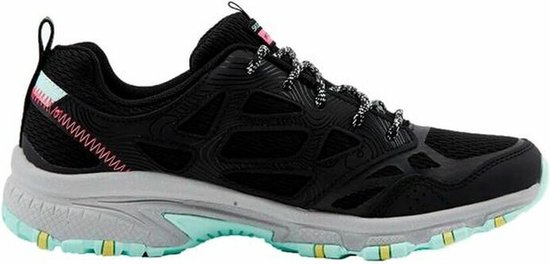 Sports Trainers for Women Skechers Overlace Lace-Up W Black