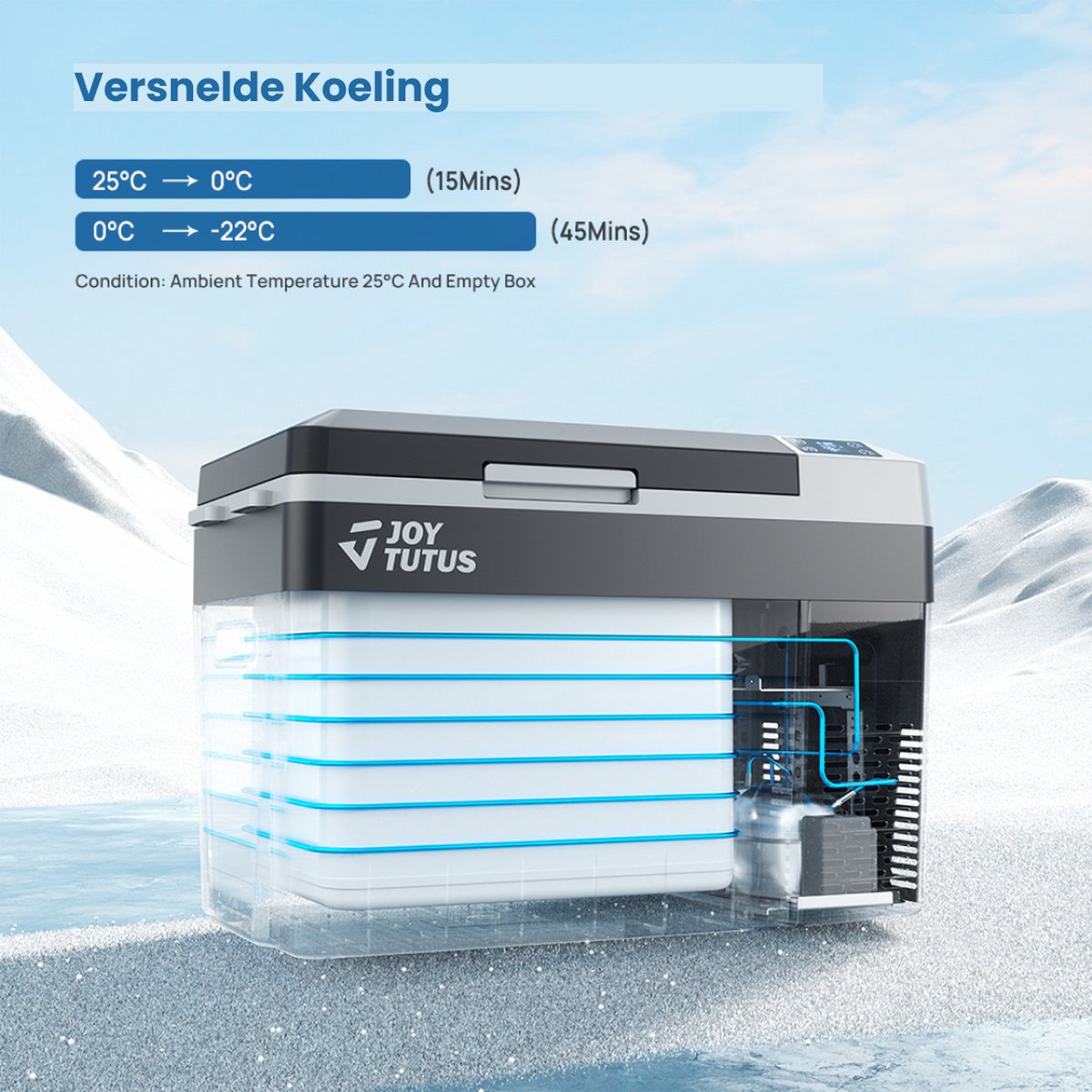 12V koelkast Koelbox Auto Mini Koelkast Mini Bar 29L Auto/Caravan/Camping