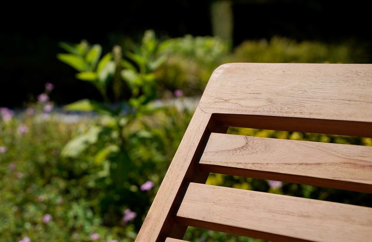 Lesli Living Bain de soleil - Bois de teck