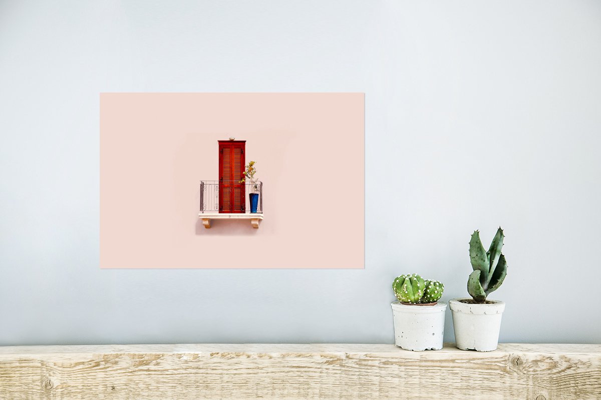 Deur - Rood - Pastel - Architectuur