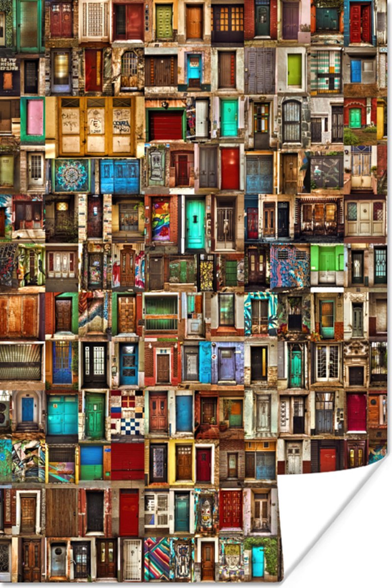 Deuren - Kleurrijk - Collage - Architectuur